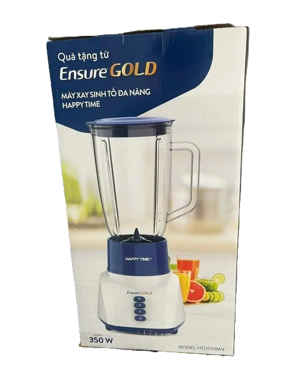 MÁY XAY SINH TỐ HAPPY TIME HKM TỪ ENSURE Inox