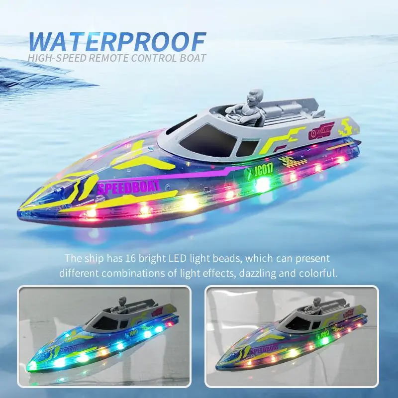 Remote Control Racing Yacht, 2.4G Remote-Controlled Boat with Long-lasting Battery Life, High-speed Racing Boat, Summer Water Toy, Outdoor Toy 6