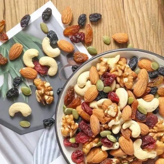 Hạt Mix Dinh Dưỡng GANYUAN, Hạt Dinh Dưỡng Mix Trái Cây Sấy Giòn, Hạt Ngũ Cốc Sấy Khô Tẩm Vị Nội Địa (30-34 gói) Snack Ăn Vặt Food - Cay, Chua trai cay kẹo  hồ viên kẹo  đen _ 5