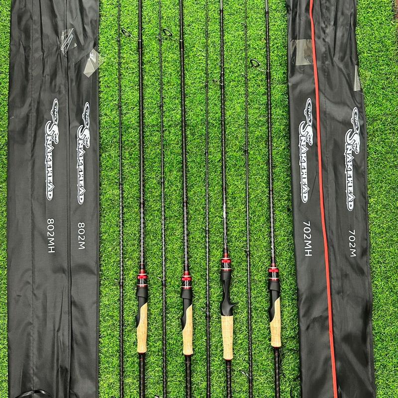 (Tặng Dù+Khóa+Leader)Cần câu TNQ Snakehead, Cần Câu Cá, Cần Câu Lure Bắt Cá