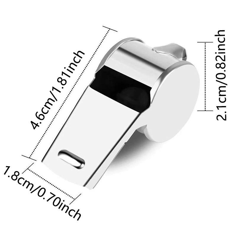 Product Introduction of Referee Whistle, 3 Counts/set Sports Whistle, Loud Sound Whistle for Coach & Referee, Sports & Outdoor Accessories 1