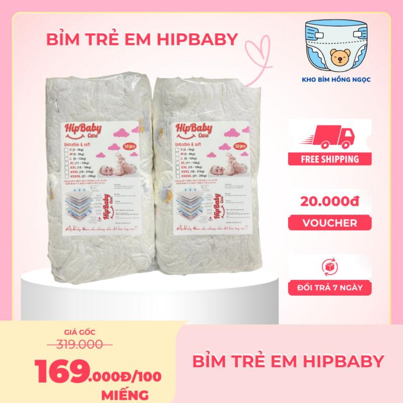 Bỉm Quần Hipbaby Care Thấm Hút Tốt Đủ Size S-3XL