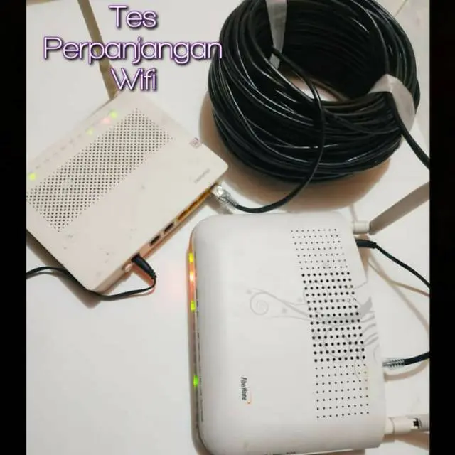Kabel LAN 50M UTP STP CAT5E 50 M 50 Meter 50Meter FTP Outdoor Spectra untuk Indihome 5