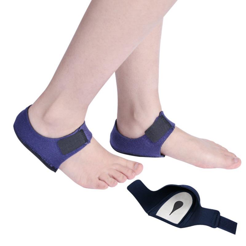 Silicone Heel Pad For Pressure Relief And Pain Relief, Adjustable Sock Cover For The Heel 0