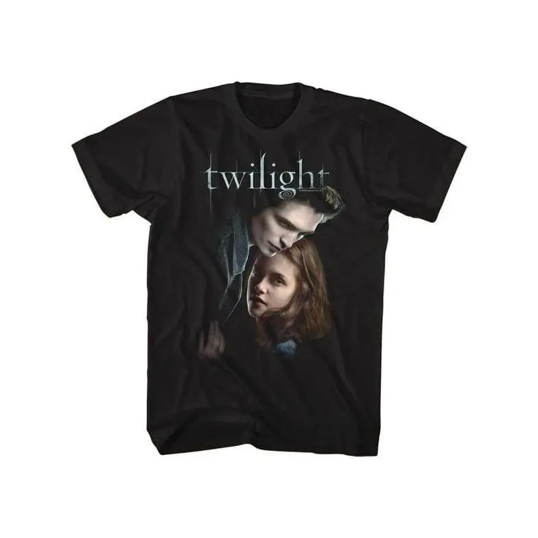 Twilight T Shirt Ed and Bella Adult Short Sleeve T Shirts Twilight Movies s Universal for men and women Tee