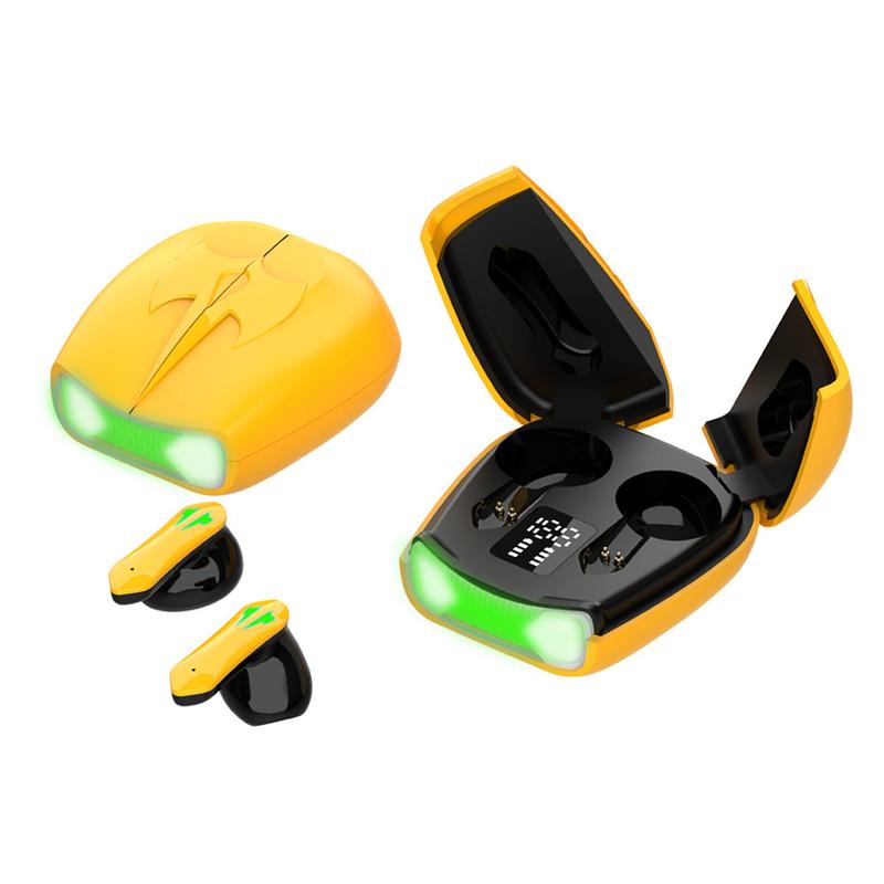 Tai Nghe Bluetooth, Ks35 Mới, Không Dây, Hai Tai, TWS, Thích Hợp Chơi Game, Cảm Ứng, Màn Hình Kỹ Thuật Số Hai Cửa, Tai Nghe Tạo Hình Xe Thể Thao R05 Earphone 4