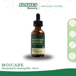 Moicare Minyak Kemiri Extract Ginseng Penumbuh Penebal Rambut Rontok Botak | Minyak kemiri 100% | minyak kemiri dan ekstrak ginseng | minyak penumbuh rambut | minyak anti rontok | kemiri BPOM