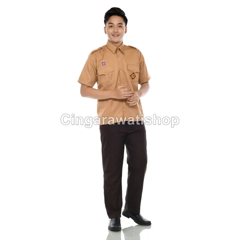 Seragam Pramuka Pembina Pria - Lengan Panjang & Lengan Pendek 5