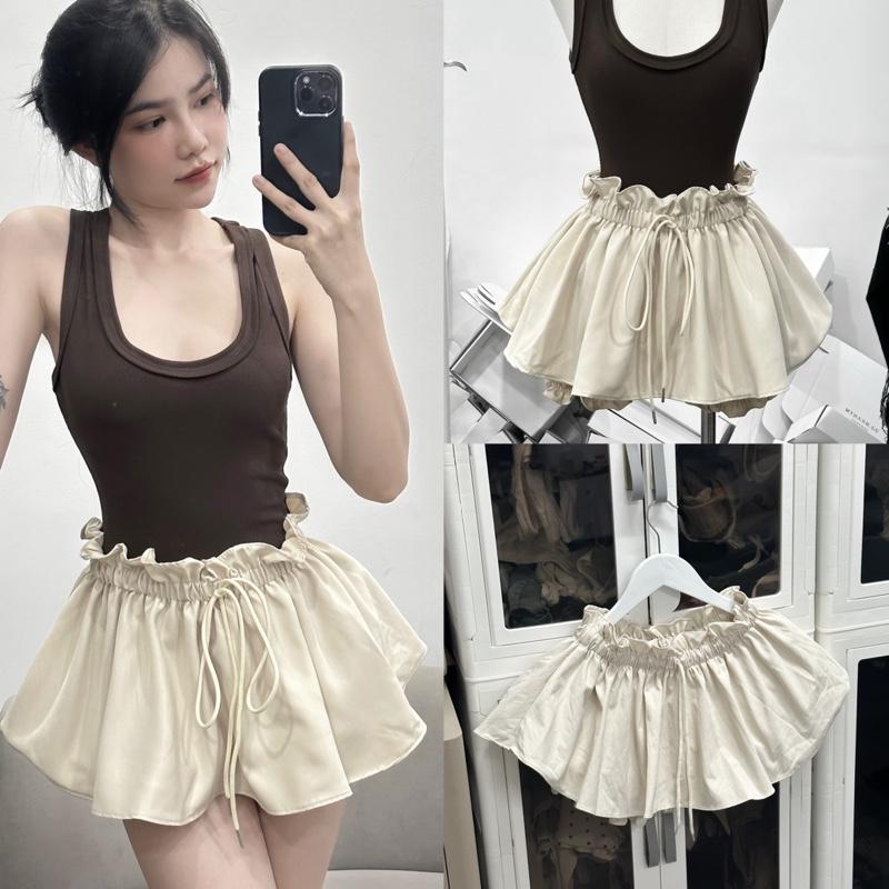 Quần váy dáng phồng baby siêu cưng bên trong có quần bí 0Q14 - MYHANHGU