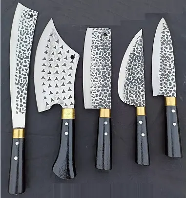 Bộ Dao Nhà Bếp Đa Năng - Rèn Từ Thép NhI. p , RÈN THỦ CÔNG 0