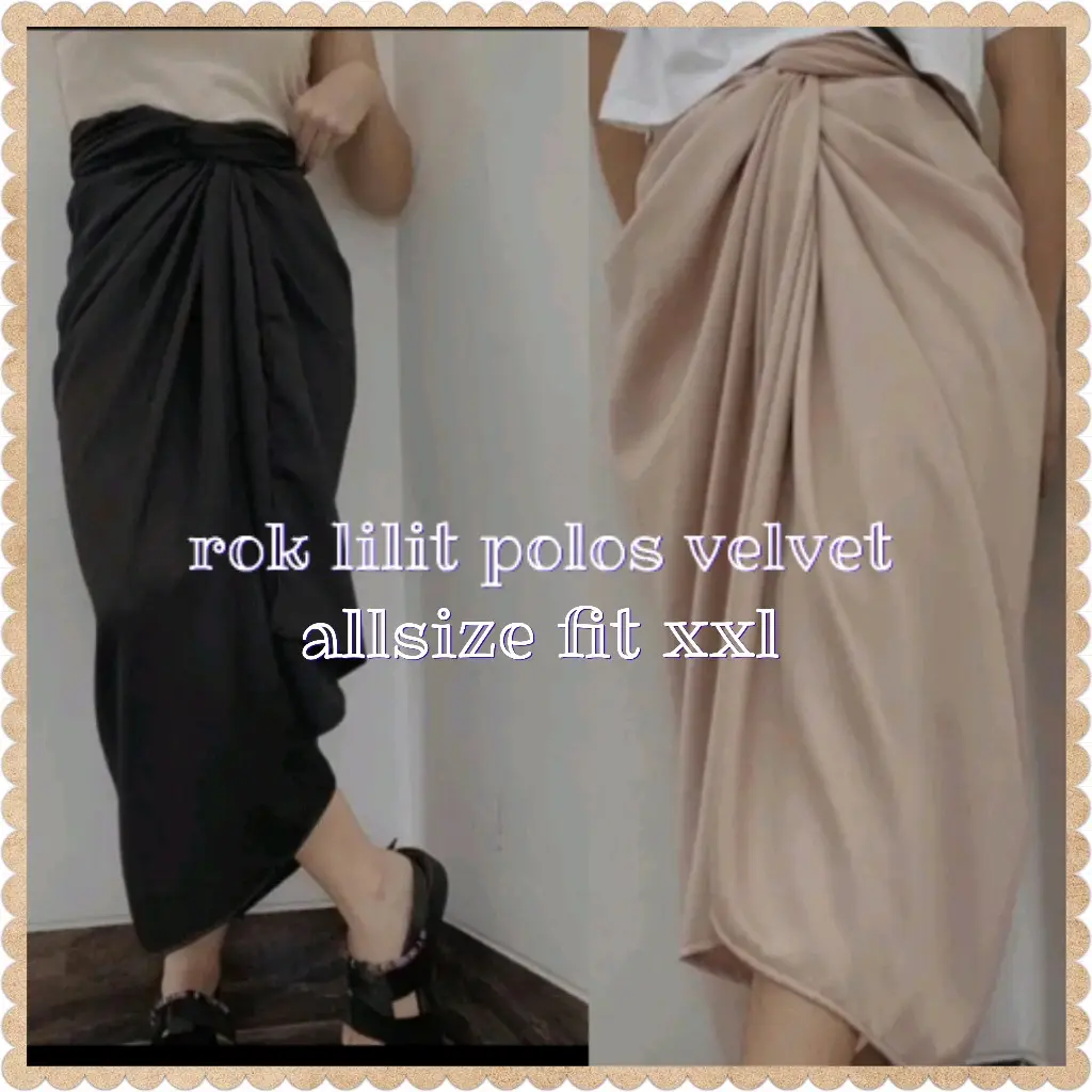 ROK LILIT POLOS WRAP SKIRT POLOS BAWAHAN KEBAYA