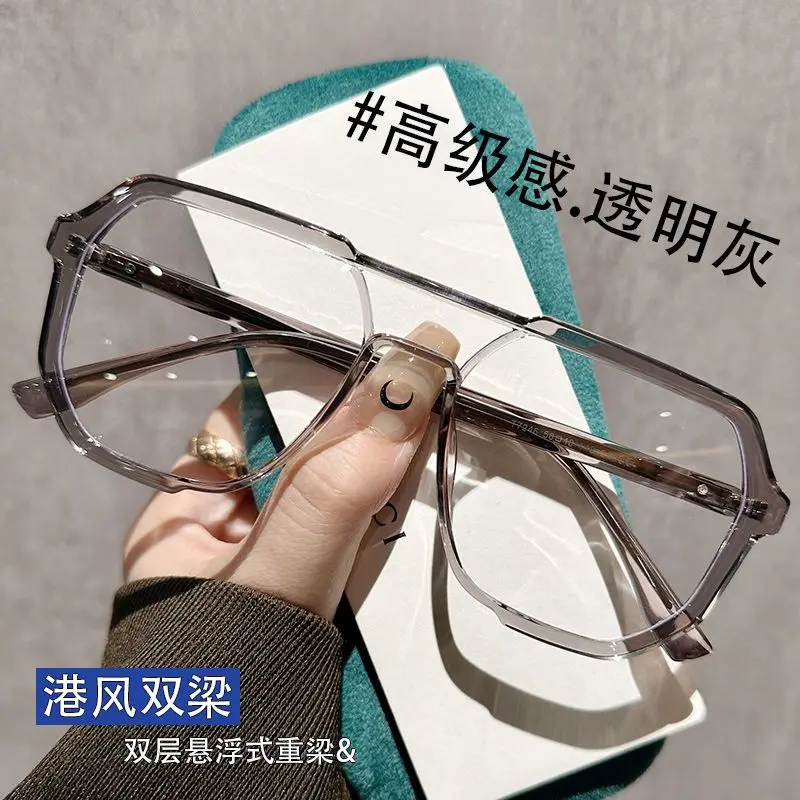 Kính Cận Thị Gọng Vuông, Phong Cách Hồng Kông Cổ Điển, Dành Cho Nam Và Nữ, Có Thể Điều Chỉnh Độ Cong, Ống Kính loạn thị, Gọng Siêu Nhẹ, Mỏng, Thích Hợp Cho Cả Nam Và Nữ Titan 2
