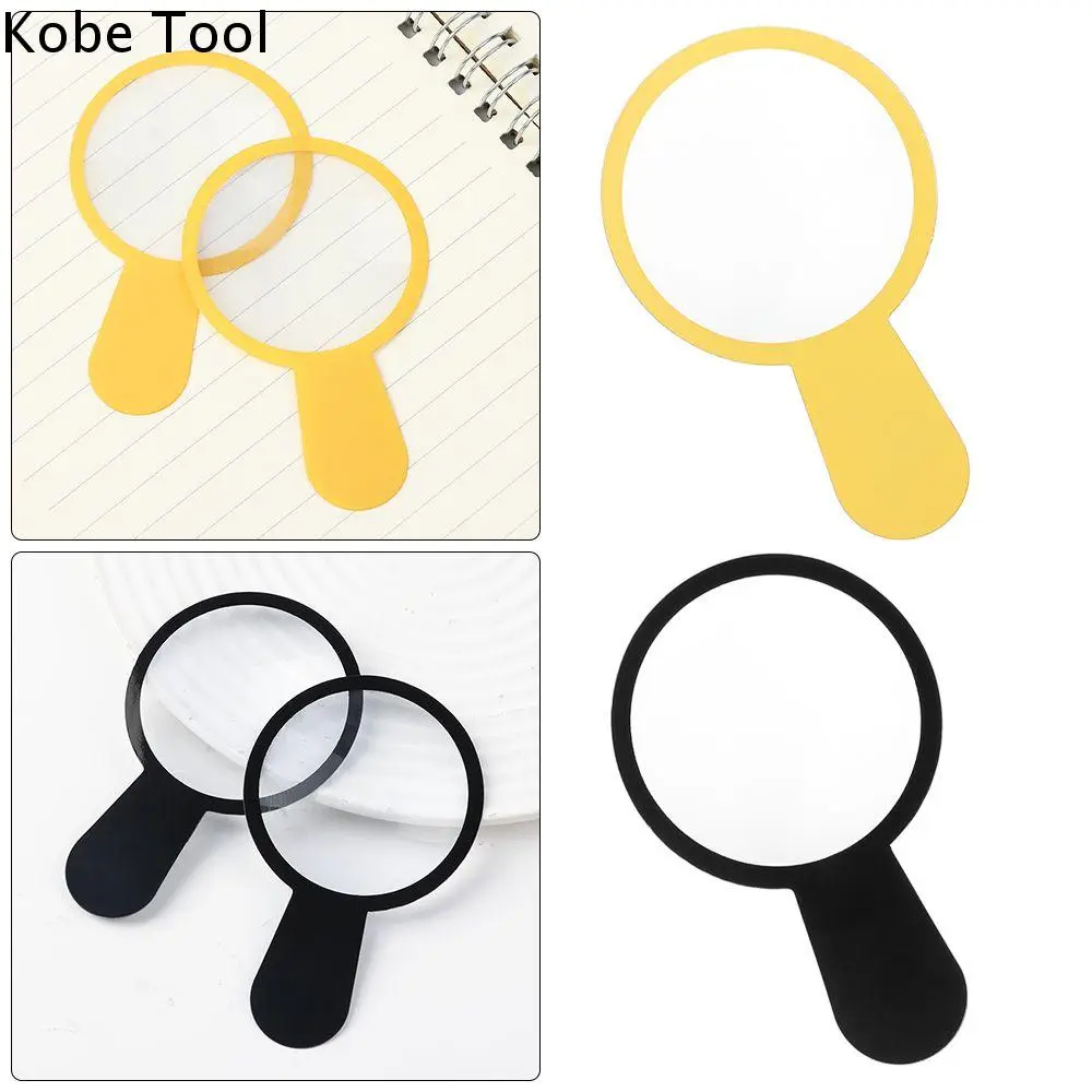 5/10pcs Plastic Insect viewer Educational Tool 3X Magnifying Hand Held Magnifier  Loupe Reading Glass Lens