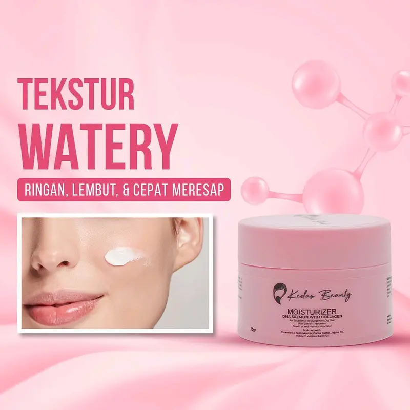 MOISTURIZER DNA SALMON WITH COLLAGEN KEDASBEAUTY Pelembab Wajah 2
