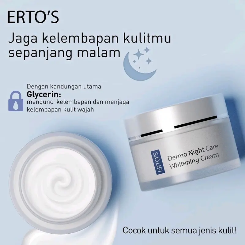 Ertos Paket Flek Bintik Hitam Ampuh  4IN1 ( Ftn Ast, Dark Spot, Night Cream, Astaxanthine ) 7