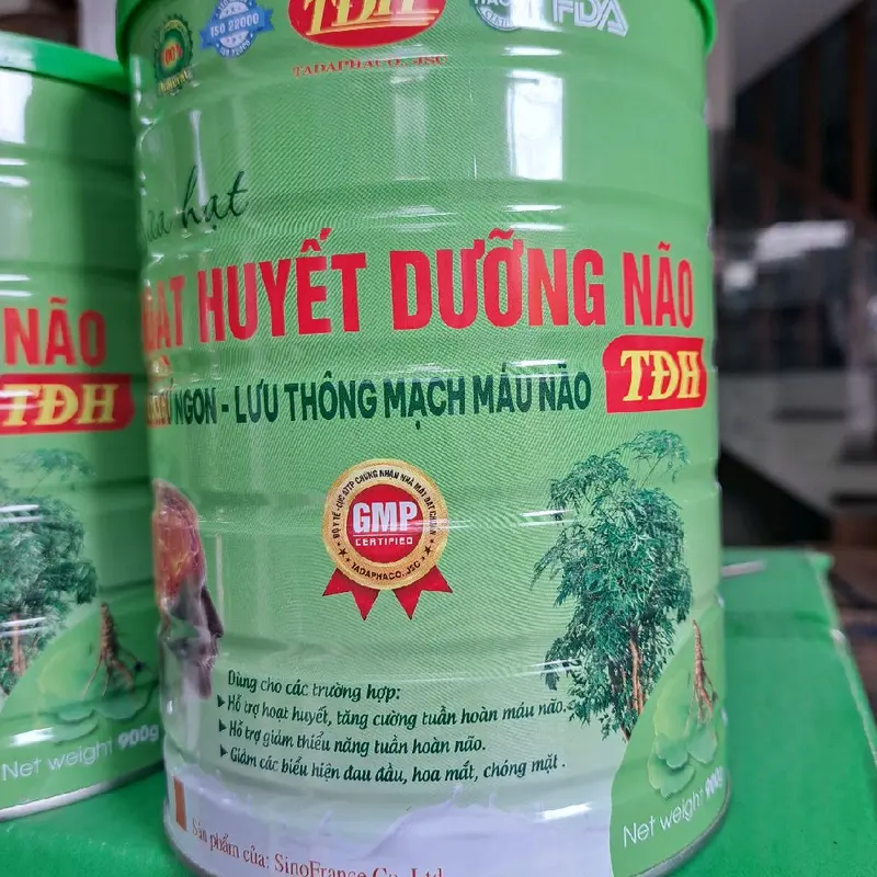 Sữa Hạt Hoạt Huyết Dưỡng Não hỗ trợ hoạt huyết , tăng cường tuần hoàn máu não giúp ngủ ngon hộp 900g 0