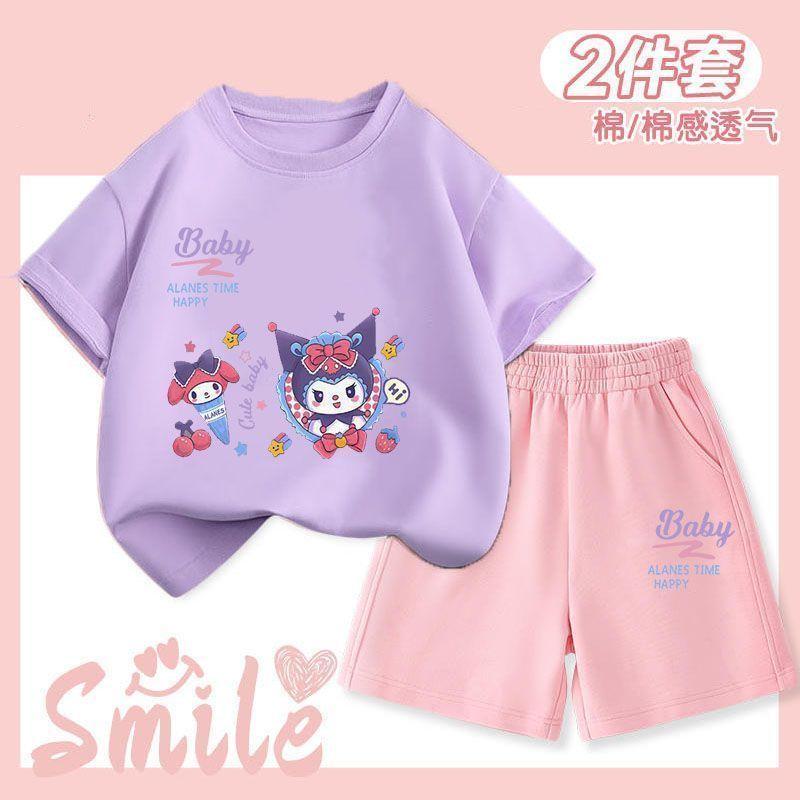 Product Introduction of Bộ Đồ Trẻ Em, Quần Đùi Ngắn Tay Cho Bé Gái, Quần Đùi ngắn Tay Mùa Hè Cho Trẻ Em Clow M, Bộ Hai Mảnh, Quần Đùi Thoáng Khí, Thời Trang, Thích Hợp Cho Năm 2025 28