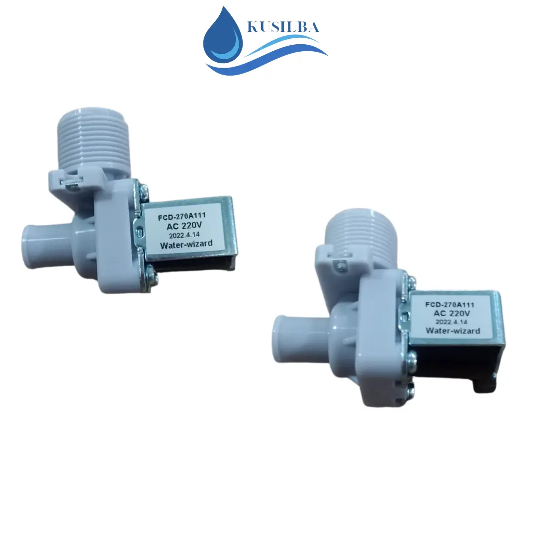 Selenoid Valve 3/4 Drat x 1/2" Selang Plastik 220v