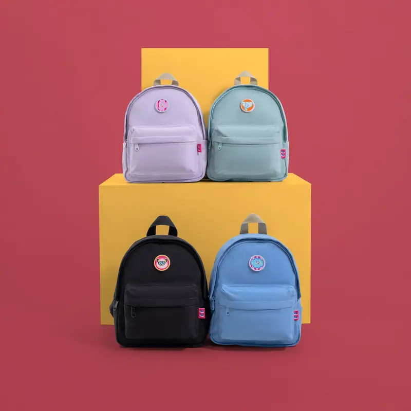 Paddy Small Basic Suede Backpack - Paddybag Tas Ransel Small Mini Sekolah Serbaguna 5
