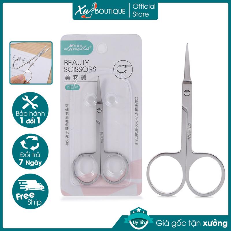 Kéo Mũi Cong / Nhọn Inox Meilamei Scissors Cắt Tỉa Tóc, Lông Mũi, Lông Mi, Lông Mày Đa Năng