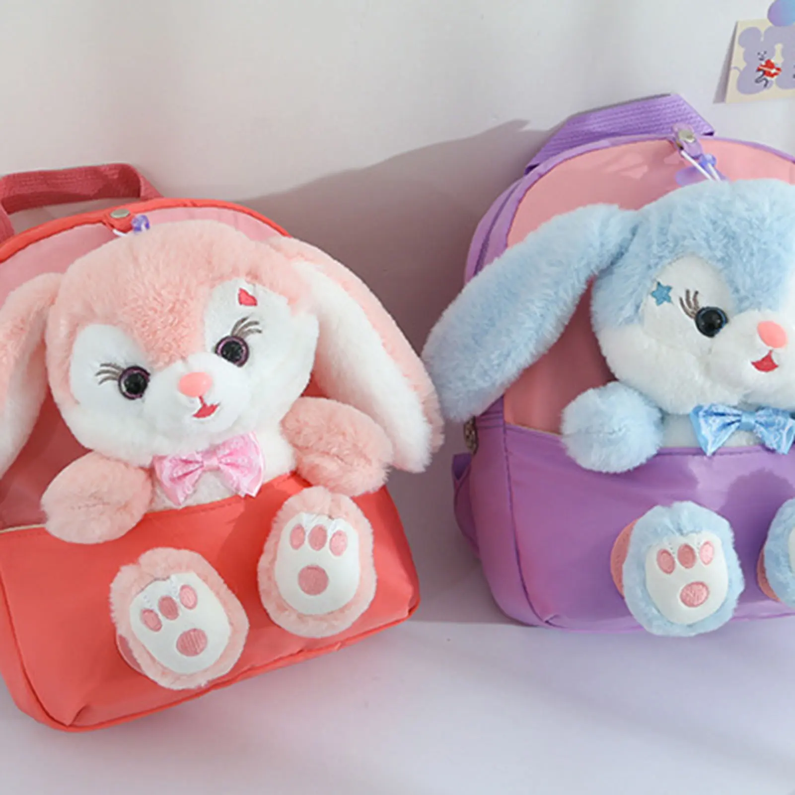 Children's Preschool Backpack Cute Portable Lightweight Plush Bag