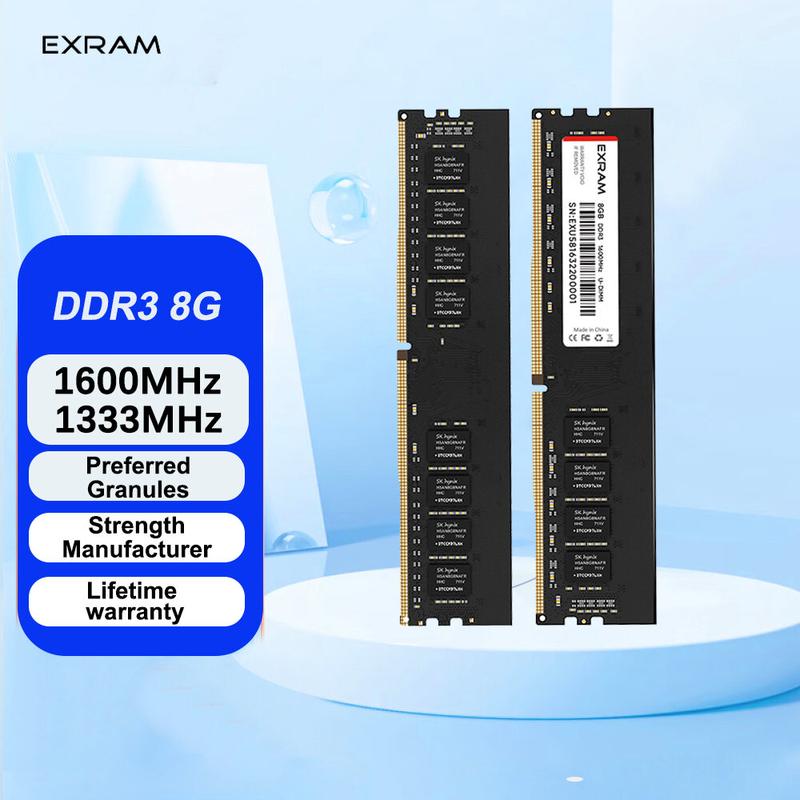 EXRAM DDR3 Memoria RAM 8GB 16GB 1600MHz 1333mhz 3200MHZ 1.5V - TikTok ...