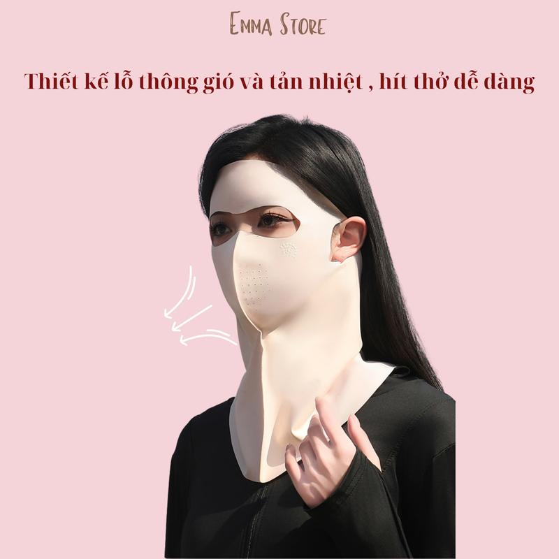 Mặt nạ chống nắng bảo vệ toàn diện, che nắng hiệu quả 360 độ Emma Store 5