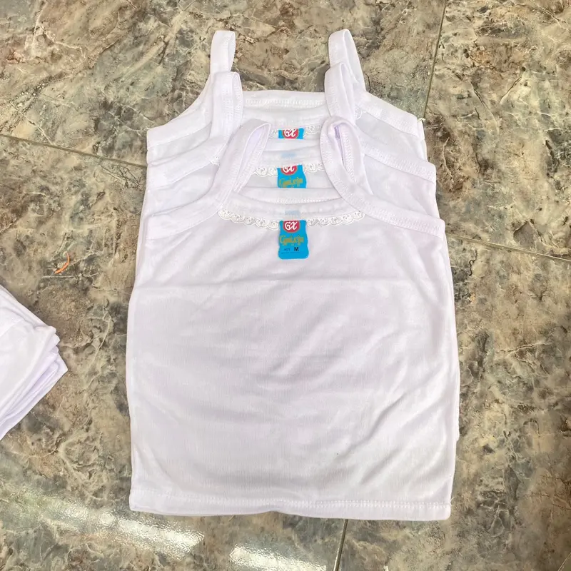 Lusinan Kaos Dalam Anak Remaja SD SMP Singlet Dalaman Sandatan Renda Size M L XL 3L 0