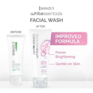SHINZUI Facial Wash SERIES 20ml MINI | Snow Mushroom | Cica Cleanser Face Wash Sabun Wajah Whitessentials White - Beautybooth Beauty Booth
