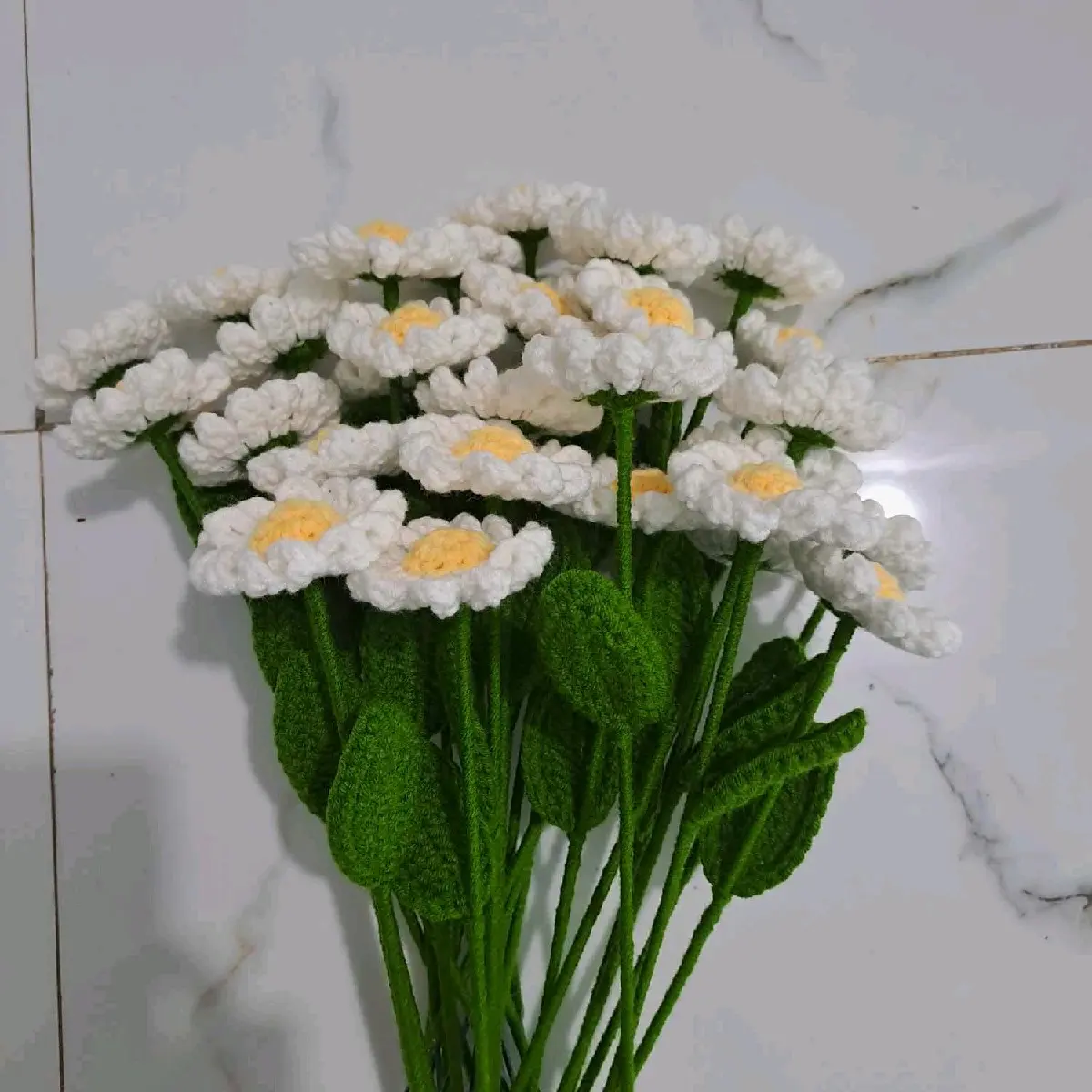 Cành hoa cúc họa mi trắng dùng trang trí ( có thể chọn màu )