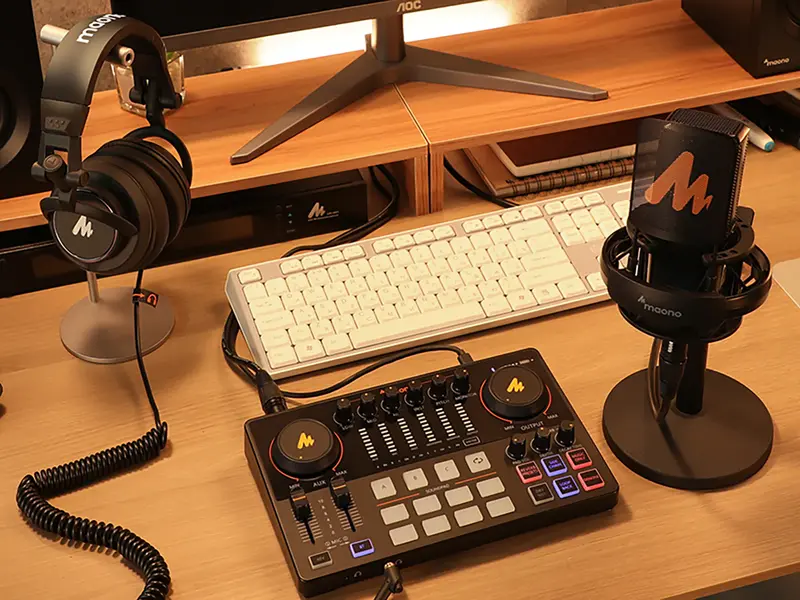 Maono ame2 Maonocaster E2 Mixer Live Streaming Podcast 3