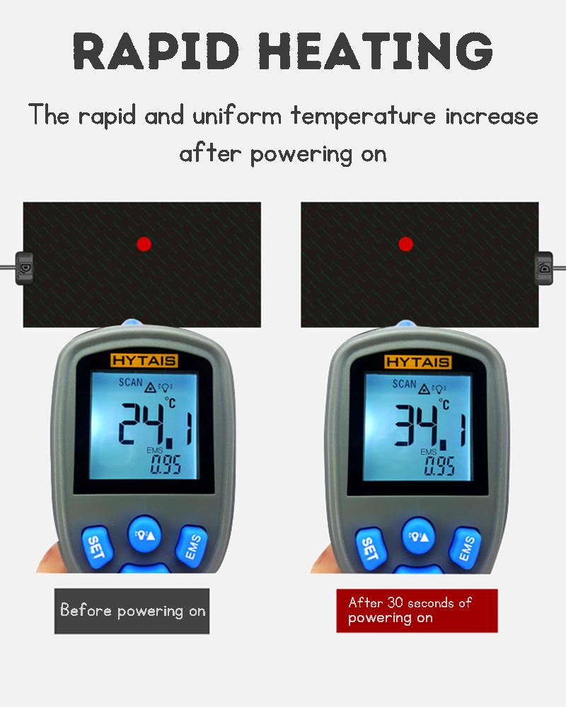 Product Introduction of Reptile terrarium heating pad Pet snake lizard and turtle warming heating pad Three-level temperature control heating pad 21