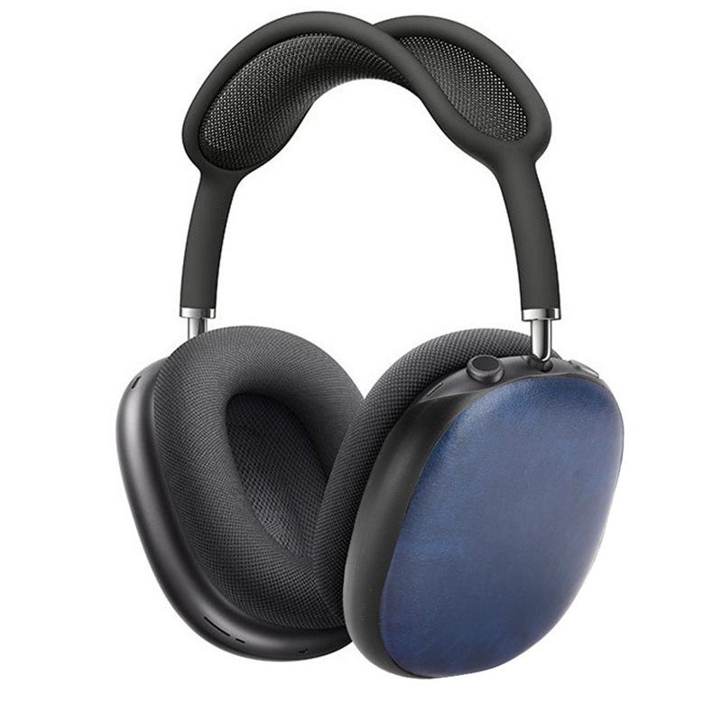 Product Introduction of Applicable to Apple AirPods Max Headphone Case Lychee Pattern Solid Color Leather Protective Case AirPods Max Accessories Cover Protection 17