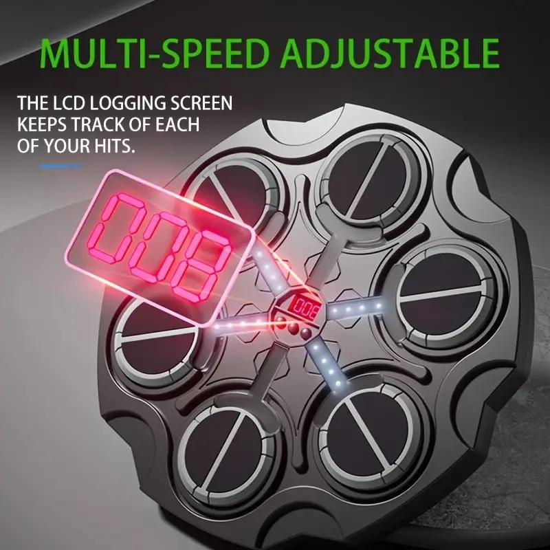 Product Introduction of 2024Smart Music Boxing Machine, Scoreboard Electronic Body Boxing Trainer, Fitness Boxing Machine, Indoor Fitness Equipment, Chrismats Gifts 2