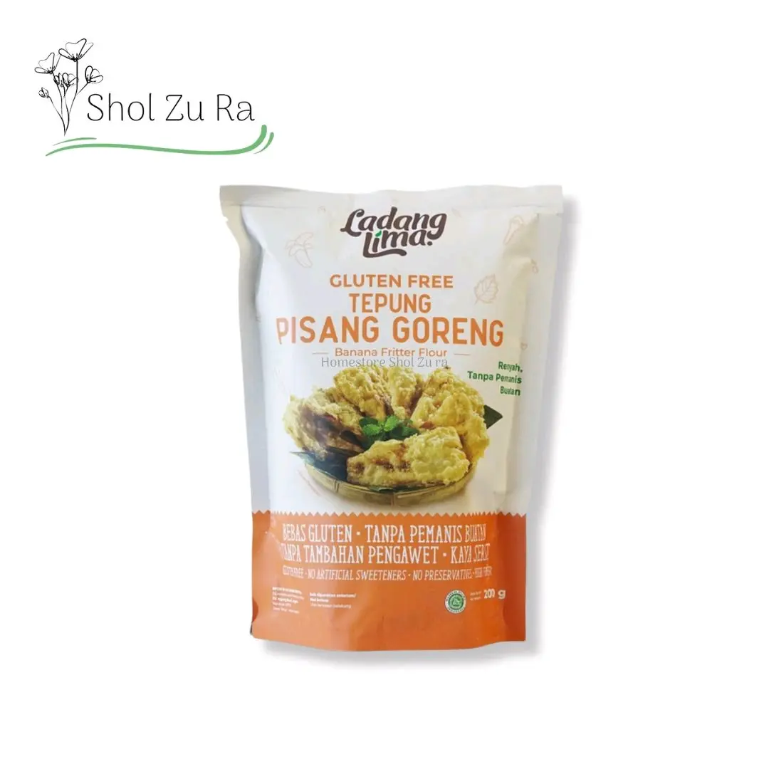 Tepung Pisang Goreng 200gr - Tepung Ladang Lima Gluten Free
