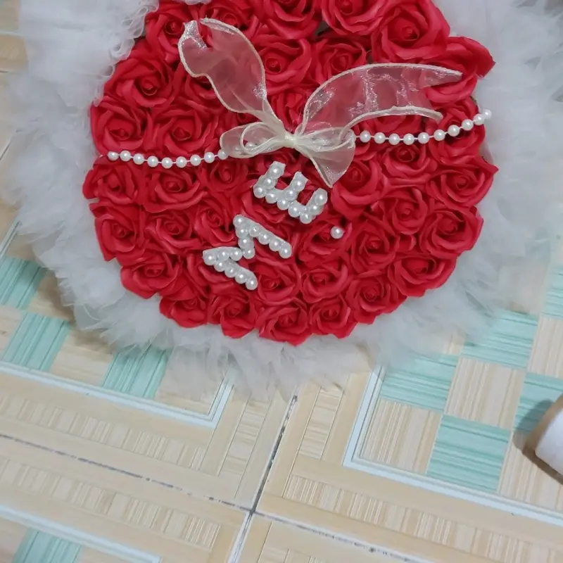 Bó hoa nhũ kim tuyến hình trái tim 25-30 bông - Quà tặng sinh nhật, Valentine, 8/3, 20/10 - Decor, Trang Trí Nhà, Decor Bàn, Decor Phòng 6