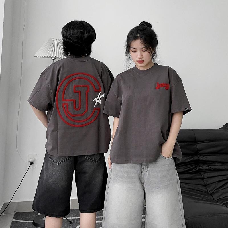 CICI TEE BOXY - Áo thun cổ tròn form rộng nam nữ unisex màu ĐEN/TRẮNG/XÁM CHÌ  Áo phông boxy Brand Jaystoree Menswear 6