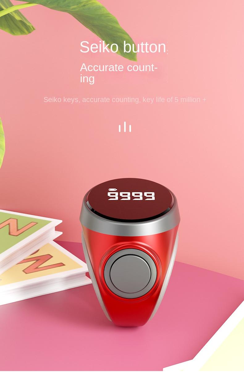 Product Introduction of tasbih digital cantik Smart Counting Ring, Waterproof, for Muslims, Zikr, Numbers,Tasbeeh 3