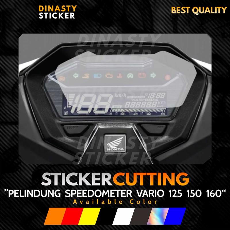 STICKER STIKER CUTTING ANTI GORES PELINDUNG SPEEDOMETER NEW VARIO 125 ...