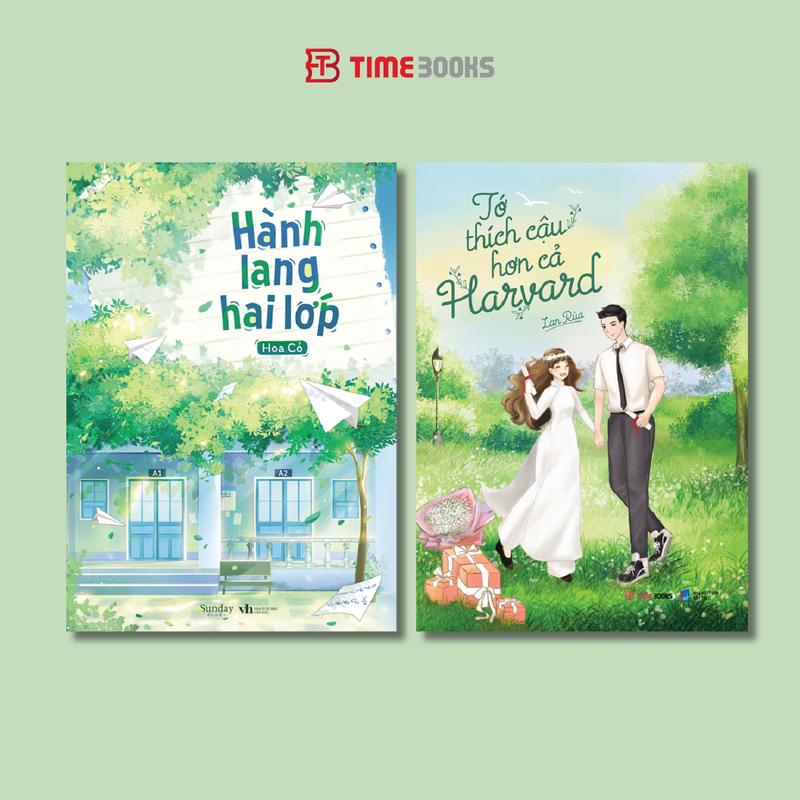 Timebooks - Combo 2 quyển Sách Hành Lang Hai Lớp + Tớ Thích Cậu Hơn Cả Harvard