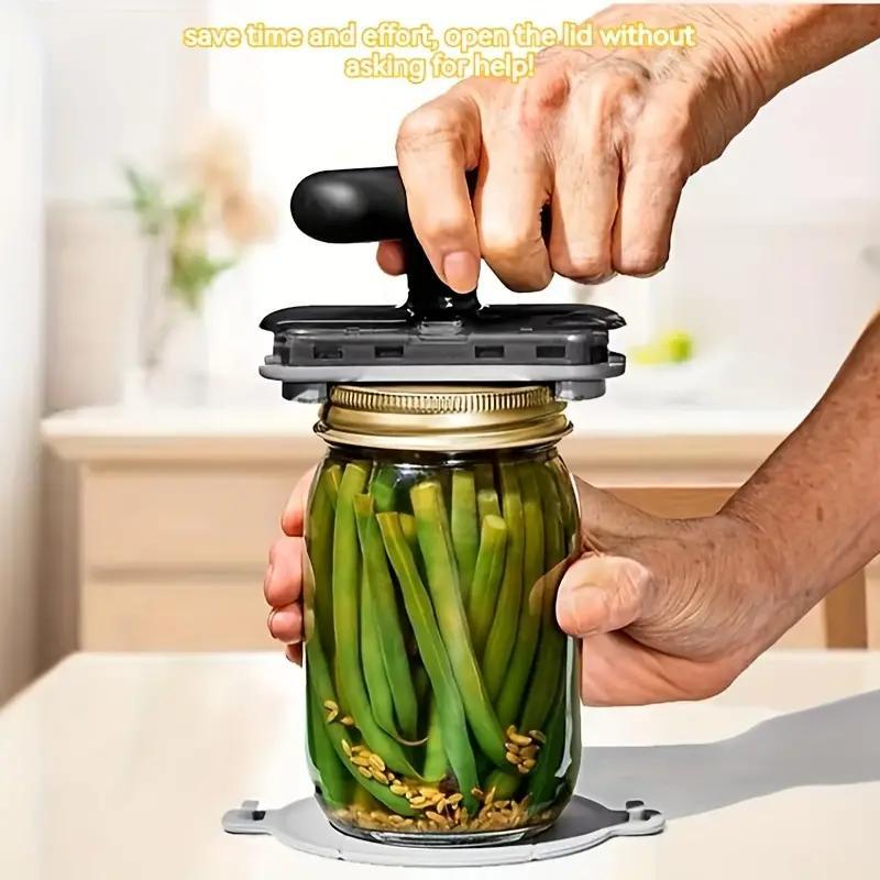 Adjustable Jar & Bottle Opener, Manual Jar Bottle Opener, Jar Lid Opener, Kitchen Accessories 4