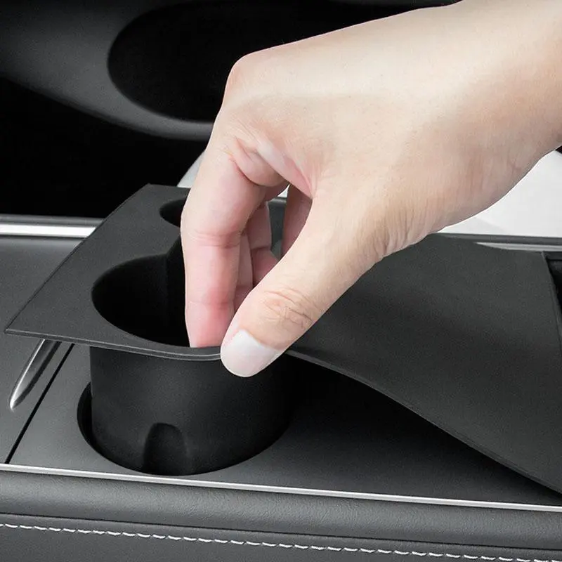 Car Center Console Cup Holder, Car Center Console Cup Holder, Car Interior Modification Accessories for Tesla Model Y / 3 0