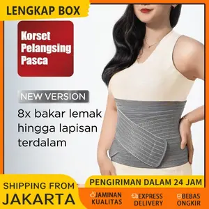 FAST SLIM Antibakteri & Aman untuk Caesar / Korset Pelangsing Pasca Melahirkan Nano Bamboo