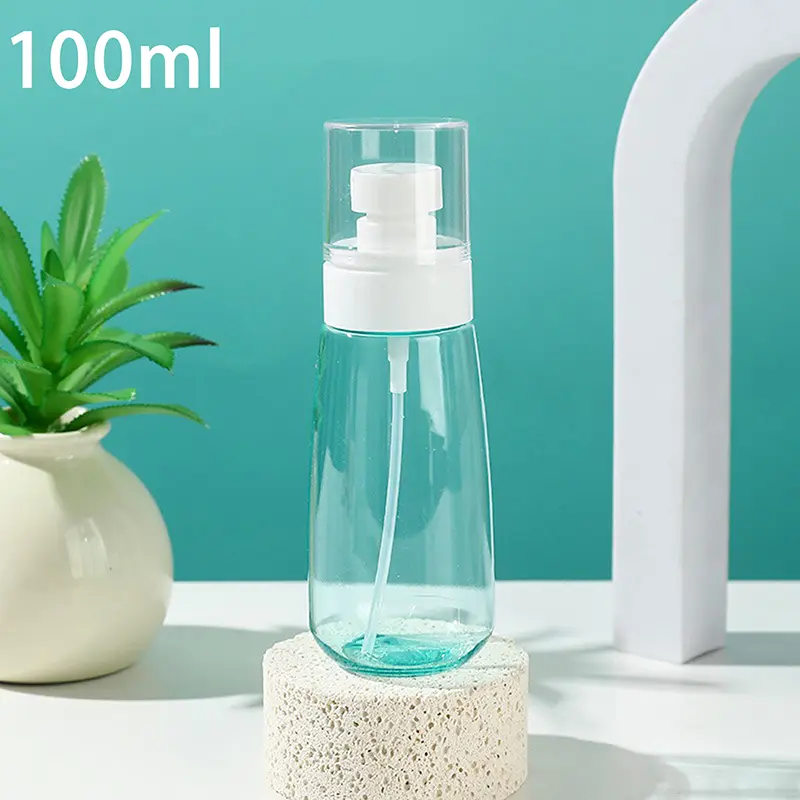 Chai Xịt Phun Sương Mịn, Có 30ml / 60ml / 100ml, Chai Nhựa, Thích Hợp Đựng Kem Dưỡng Da, Nước Hoa Du Lịch, Có Thể Nạp Lại 6