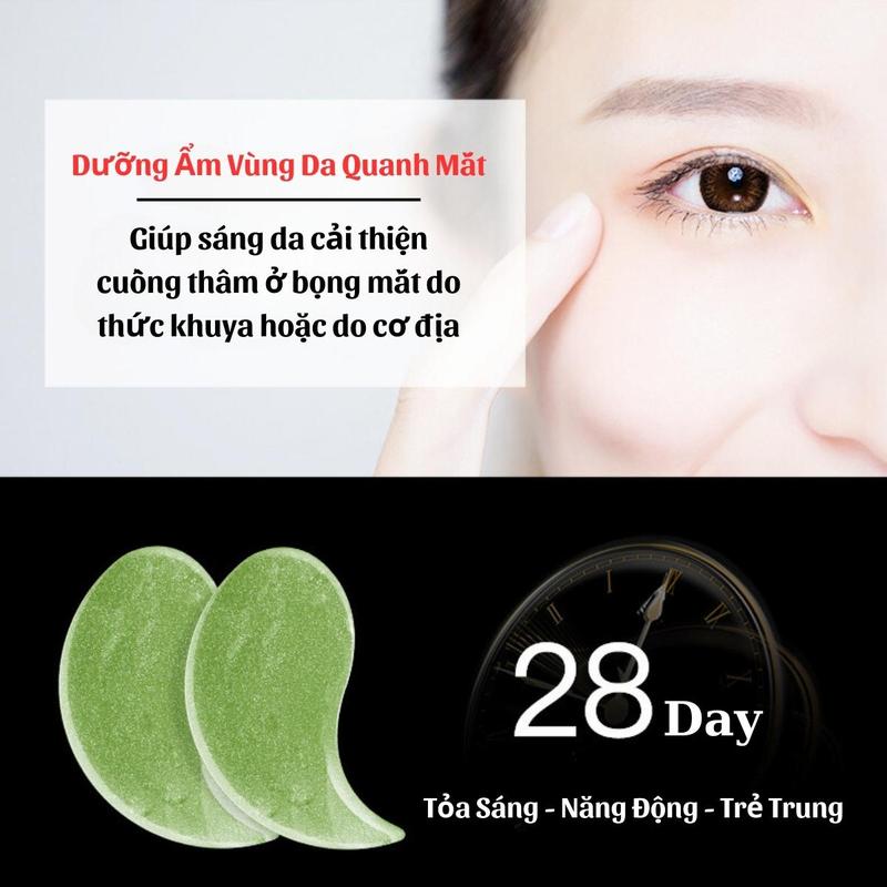 Product Introduction of Mặt Nạ Măt Tảo Biển Loại Bỏ Quầng Thâm Bọng Mắt Sử Dụng Tiện Lợi Hôp 60 Miếng Skincare 3