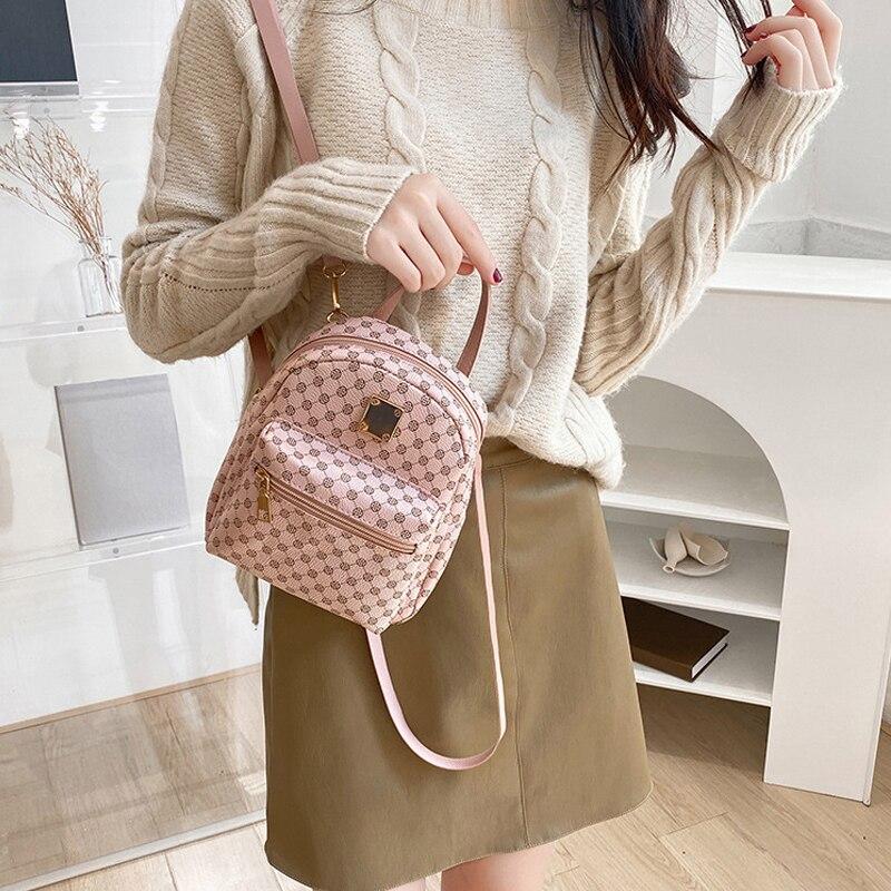 Product Introduction of Classic Women Backpack Fashion School Bags Female Daily Shopping Girl Backpacks Schoolbags 15