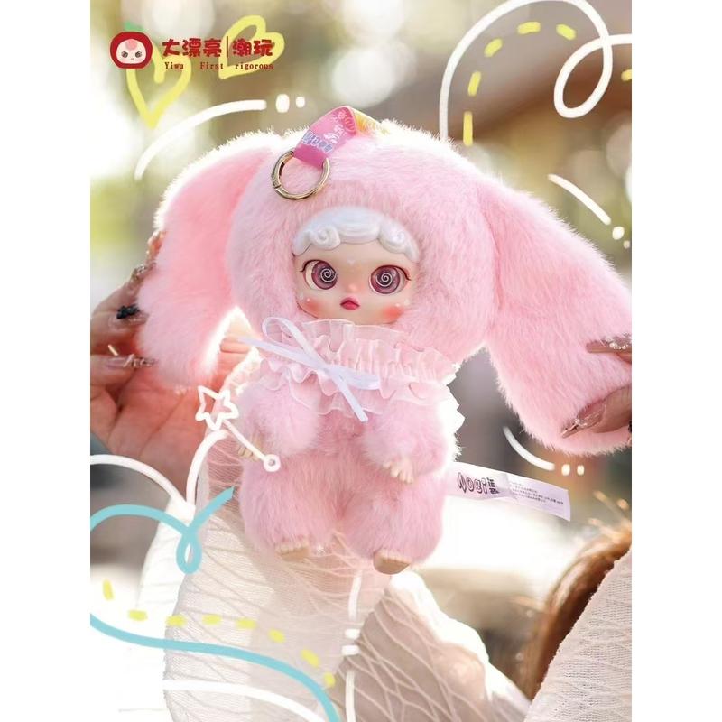 Noci Dreamland Rabbit Country Series Vinyl Face Plush Pendan - TikTok ...