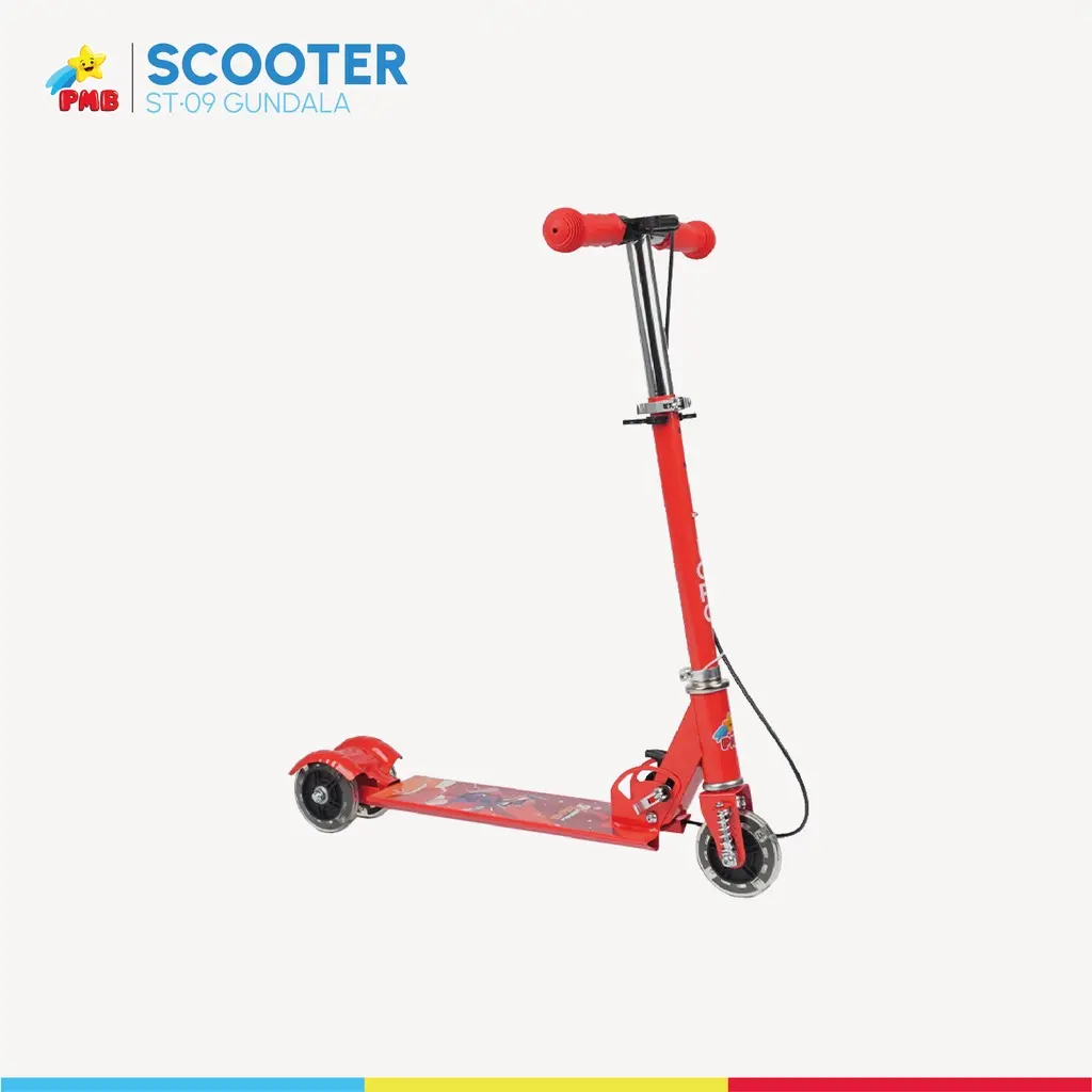 SCOOTER ANAK MURAH PMB ST09//OTOPED ANAK//SKUTER SCOOTER ANAK REM TANGAN//SKUTER ANAK 100RIBUAN//KADO ULTAH ANAK//OTOPED ANAK Lampu Roda