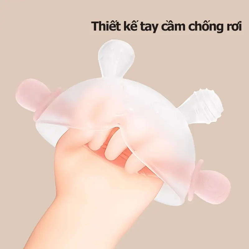 Gặm nướu cho bé ECO silicon siêu mềm tiệt trùng an toàn giảm ngứa hiệu quả 8