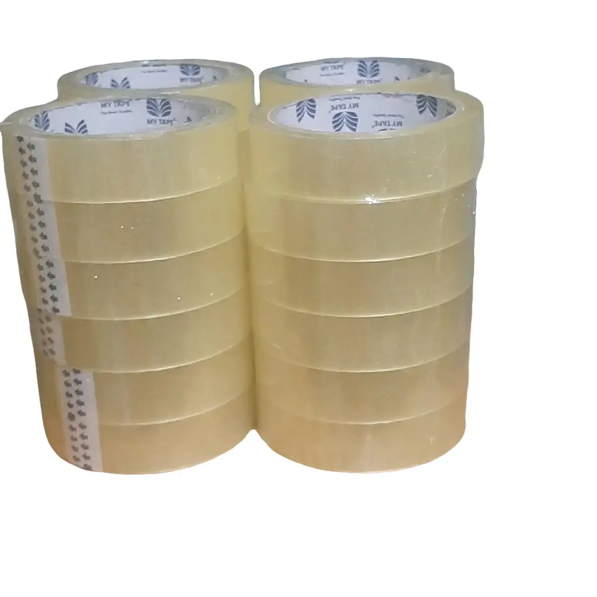 Lakban My Tape Ukuran 24x72 Pack 6 Pcs/½Lusin Perekat Kuat untuk Packing Baju